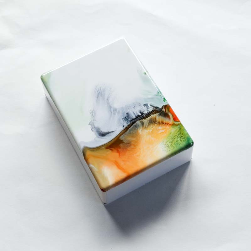 塗装済みアルミダイキャストケース/マーブルNo,038の画像