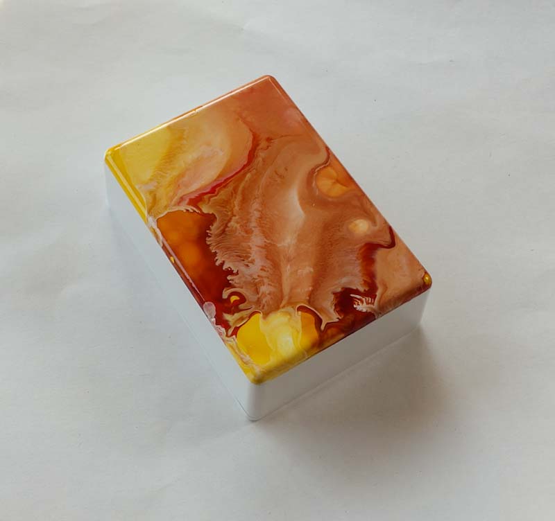 塗装済みアルミダイキャストケース/マーブルNo,052の画像