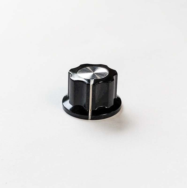 ノブ013　シルバートップノブ Φ19.8×11.9の画像