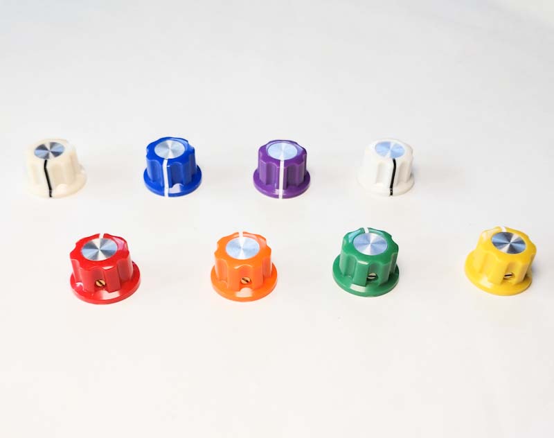 ノブ Φ19.8×11.9 シルバートップノブの画像