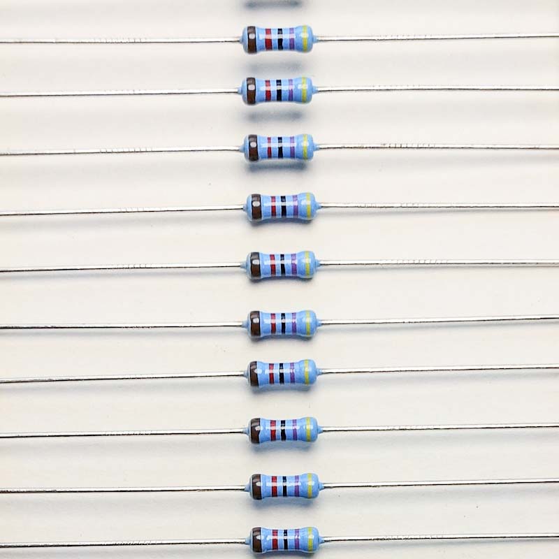 金属被膜抵抗 Vishay MBB0207 0.6Wの画像