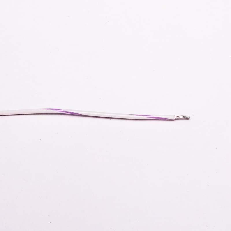 BELDEN #8503 白/紫　/ 50cmの画像