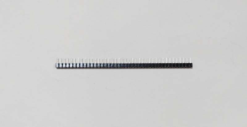 丸ピンICソケット　シングル　40PINの画像