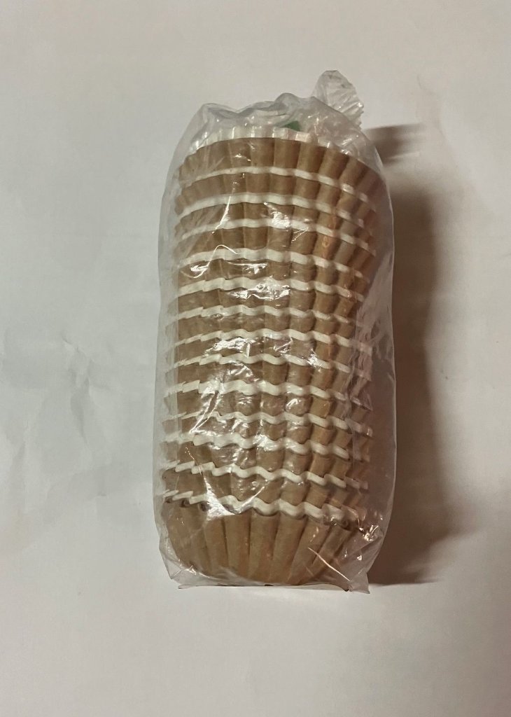 【訳あり　B級品　おかずカップ】PETフィルムケース　ホワイト6Aの画像