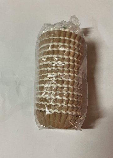 【訳あり　B級品　おかずカップ】PETフィルムケース　ホワイト6Aの画像