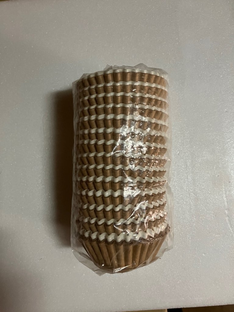 【訳あり　B級品　おかずカップ】PETフィルムケース　ホワイト8Aの画像