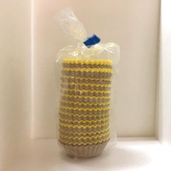 【訳あり　B級品　おかずカップ】PETフィルムケース　イエロー6Aの画像