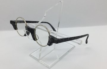 安心のニコン社製レンズ使用【レンズ付きメガネセット】ノーキディング TTS05 ブラック画像