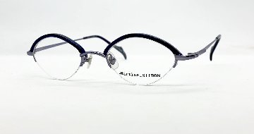 安心のニコン社製レンズ使用【レンズ付きメガネセット】 Martine SITBON マルティーヌシットボン　MS-6591　ネイビー/グレー画像