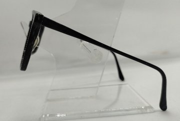 安心のニコン社製レンズ使用【レンズ付きメガネセット】セルフレーム№003　（Ｃ８８６８）ブラック／ブルーマーブル画像