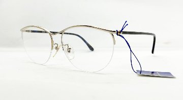 安心のニコン社製レンズ使用【レンズ付きメガネセット】SEIKO VALUE SV-5008 (C:SX-BU)シルバー／ネイビー画像