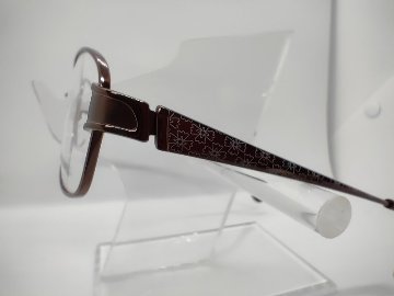 安心のニコン社製レンズ使用【レンズ付きメガネセット】WE MEAN,BUSINESS WB11-009B ブラウンの画像