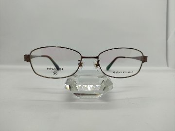 安心のニコン社製レンズ使用【レンズ付きメガネセット】WE MEAN,BUSINESS WB11-009B ブラウンの画像