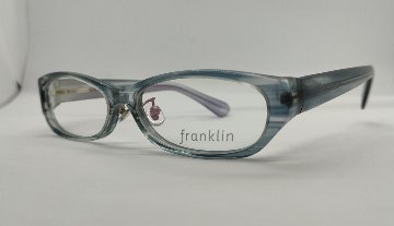 【レンズ付きメガネセット】Franklinフランクリン FR10-009A C3:ブルークリア画像