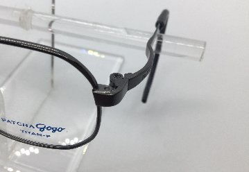 【レンズ付きメガネセット】PATCHA gogo ＜子供用メガネ＞　C:グレー画像