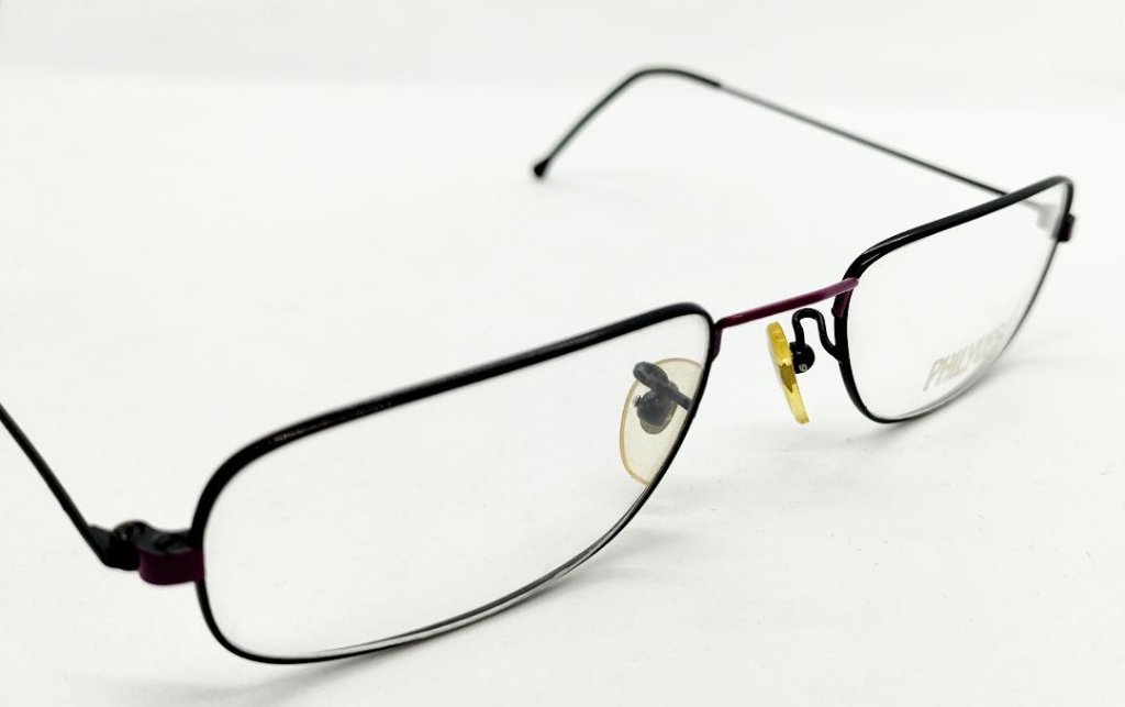 安心のニコン社製レンズ使用【レンズ付きメガネセット】PHILYVES　922　ブラックの画像
