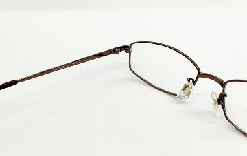 安心のニコン社製レンズ使用【レンズ付きメガネセット】メガネバンク　WB3296 ブラウン画像