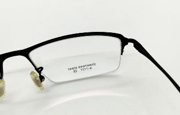 安心のニコン社製レンズ使用【レンズ付きメガネセット】SENDIAO　S7727　ブラック画像