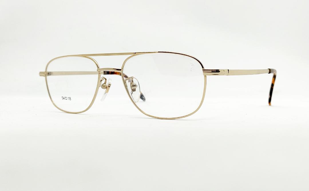 安心のニコン社製レンズ使用【レンズ付きメガネセット】S-FRAME4020　ゴールド画像