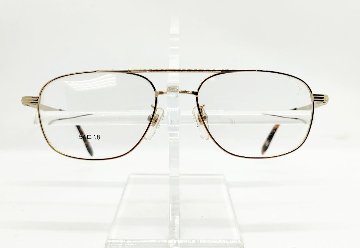 安心のニコン社製レンズ使用【レンズ付きメガネセット】S-FRAME4020　ゴールド画像