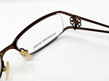安心のニコン社製レンズ使用【レンズ付きメガネセット】　Apple Bottoms　アップルボトムス　AB-705　ブロンズ画像