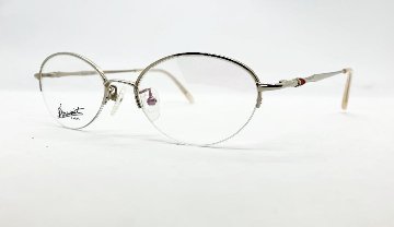 安心のニコン社製レンズ使用【レンズ付きメガネセット】　P.mauriat ポールモーリアP2021 シルバー画像