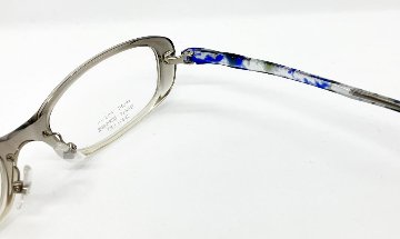 安心のニコン社製レンズ使用【レンズ付きメガネセット】　Tspirit　JS-897　グレークリア/超弾性樹脂画像