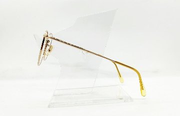 安心のニコン社製レンズ使用【レンズ付きメガネセット】　EYEVAN　アイヴァン№4　ゴールド画像