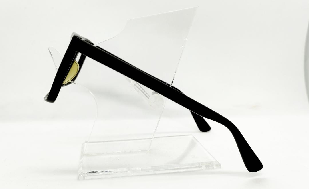 安心のニコン社製レンズ使用【レンズ付きメガネセット】　NOKIDDING　Sフレーム　ブラック画像