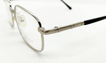 安心のニコン社製レンズ使用【レンズ付きメガネセット】　PRETTY　P8275　シルバー/ブラック画像