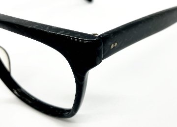 安心のニコン社製レンズ使用【レンズ付きメガネセット】　NOKIDDING　№4021　ブラックマーブル画像