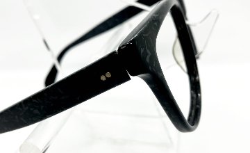 安心のニコン社製レンズ使用【レンズ付きメガネセット】　NOKIDDING　№4021　ブラックマーブル画像
