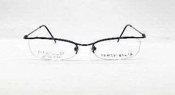 安心のニコン社製レンズ使用【レンズ付きメガネセット】　PERRY ELLIS ペリーエリス PE203　ネイビー画像