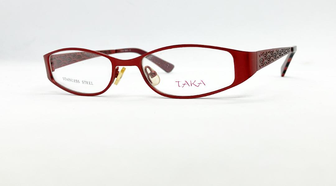 安心のニコン社製レンズ使用【レンズ付きメガネセット】　TAKA　T2613　ワイン画像