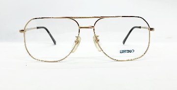 安心のニコン社製レンズ使用【レンズ付きメガネセット】 SEIKO AMENITYアメニティ　SA-0002　ゴールド画像