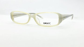 安心のニコン社製レンズ使用【レンズ付きメガネセット】　DKNY　DY4548-3111　クリーム画像