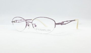 安心のニコン社製レンズ使用【レンズ付きメガネセット】Franklin フランクリン FR10-008B (C2) ピンク画像