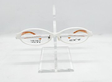 安心のニコン社製レンズ使用【レンズ付きメガネセット】　espe'rer (エスペレ)E-61　ホワイト画像