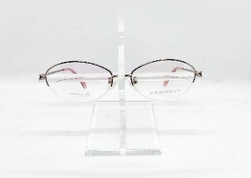 安心のニコン社製レンズ使用【レンズ付きメガネセット】　フランクリン FR09-0915 ピンク画像