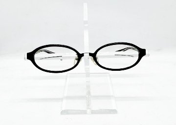 安心のニコン社製レンズ使用【レンズ付きメガネセット】　Eye Candy　TR9129　ブラック/デザインクリア画像