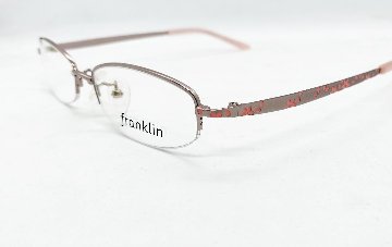 安心のニコン社製レンズ使用【レンズ付きメガネセット】　フランクリン FR09-0904 (1:ピンク)画像