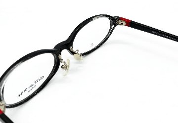 安心のニコン社製レンズ使用【レンズ付きメガネセット】　OLIVE des OLIVE(ｵﾘｰﾌﾞﾃﾞｵﾘｰﾌﾞ) OD-5044　ブラック/レッド画像