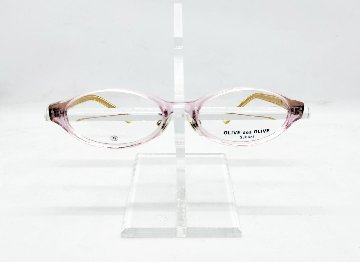 安心のニコン社製レンズ使用【レンズ付きメガネセット】　OLIVE des OLIVE(ｵﾘｰﾌﾞﾃﾞｵﾘｰﾌﾞ) OD-5047 ピンク／クリアベージュ画像