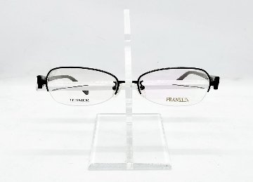 安心のニコン社製レンズ使用【レンズ付きメガネセット】フランクリン　FR7002　ブラック/グレー画像