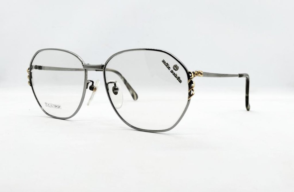 安心のニコン社製レンズ使用【レンズ付きメガネセット】　ミラショーン 457 12KGFの画像