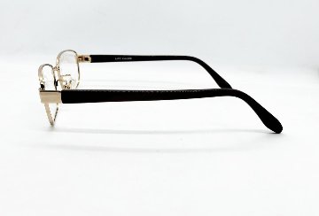 安心のニコン社製レンズ使用【レンズ付きメガネセット】　LA VIE LV11-003B ブラウンゴールドの画像