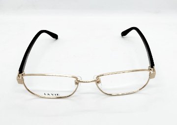 安心のニコン社製レンズ使用【レンズ付きメガネセット】　LA VIE LV11-003B ブラウンゴールドの画像