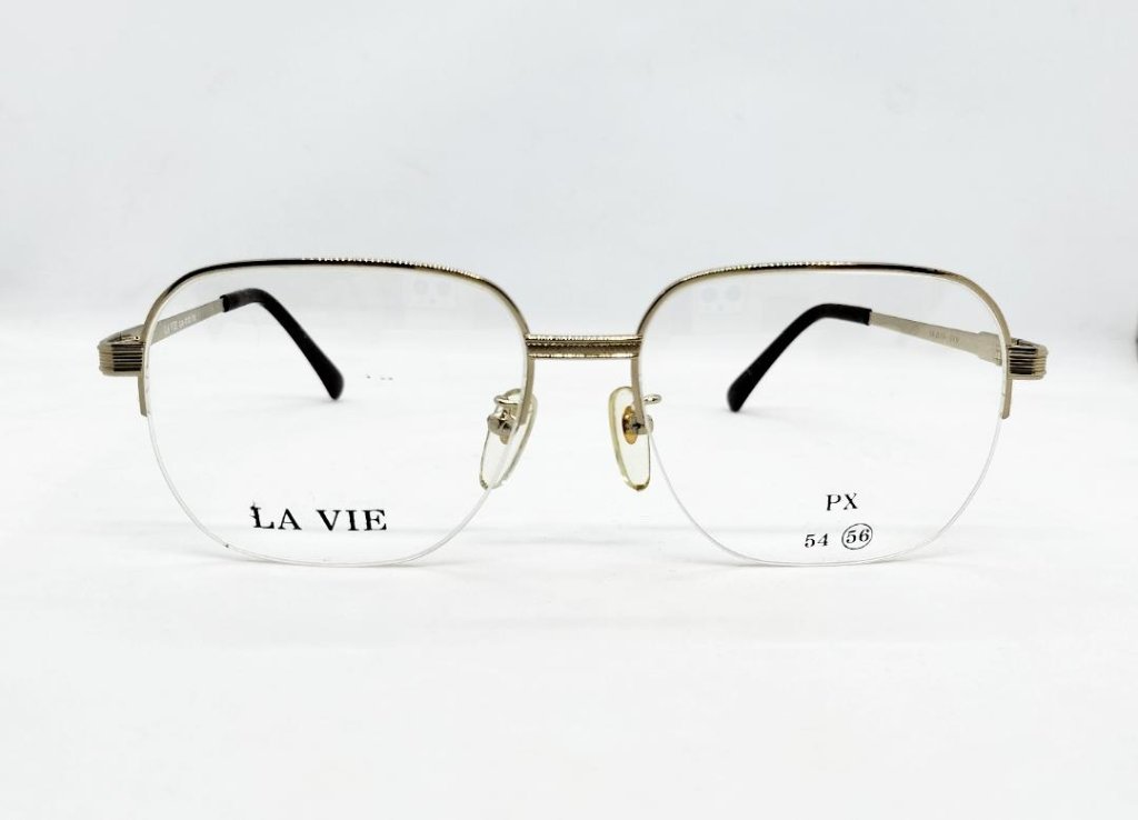 安心のニコン社製レンズ使用【レンズ付きメガネセット】　LA VIE LV-0102　54サイズの画像