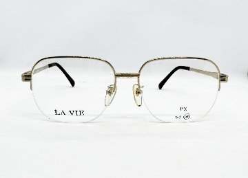 安心のニコン社製レンズ使用【レンズ付きメガネセット】　LA VIE LV-0102　54サイズの画像