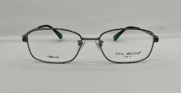 【レンズ付きメガネセット】ポールモーリア PM10-001B (C2) ガンメタリック画像